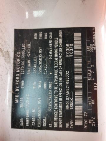 2012 FORD TRANSIT CO #3293701416