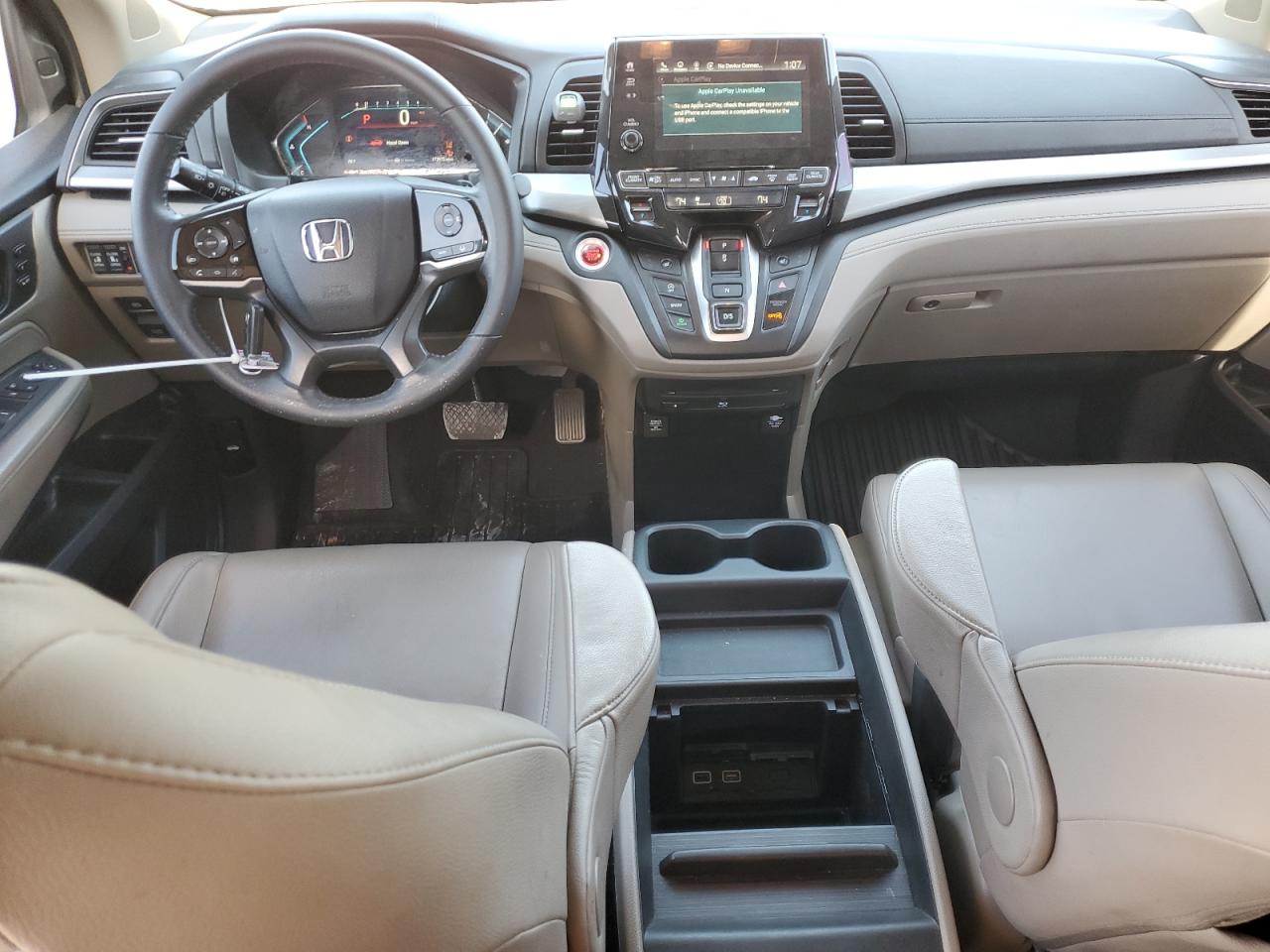 Lot #3286737319 2020 HONDA ODYSSEY EX