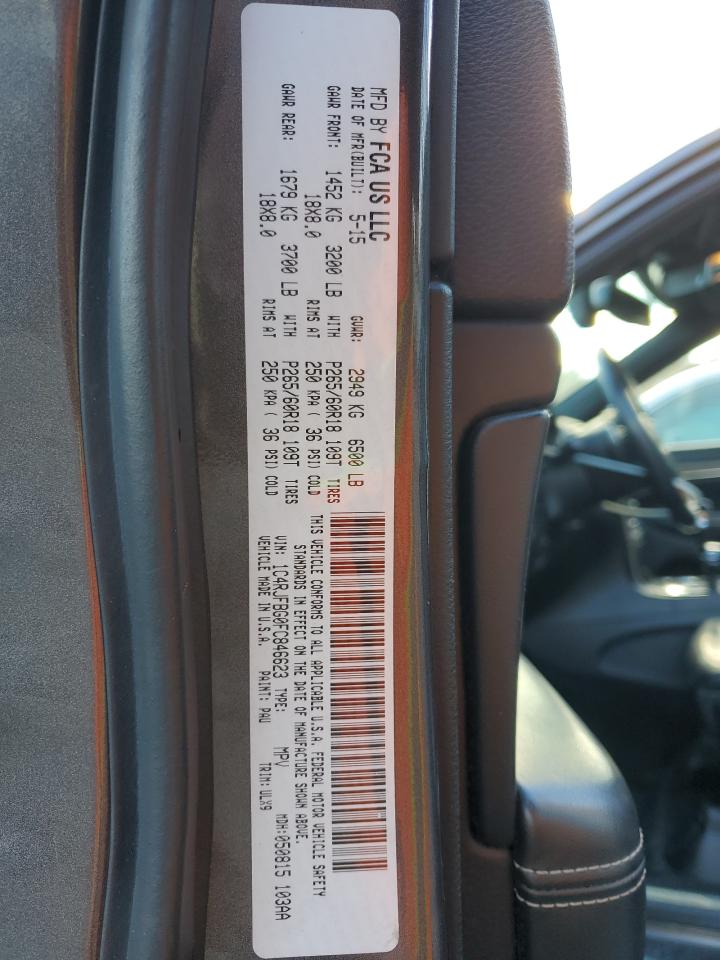 Lot #3311484240 2015 JEEP GRAND CHER