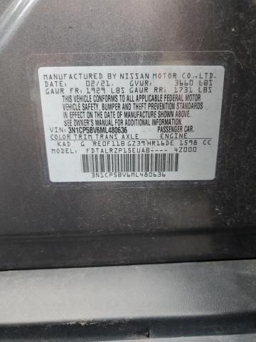 2021 NISSAN KICKS S #3317748086