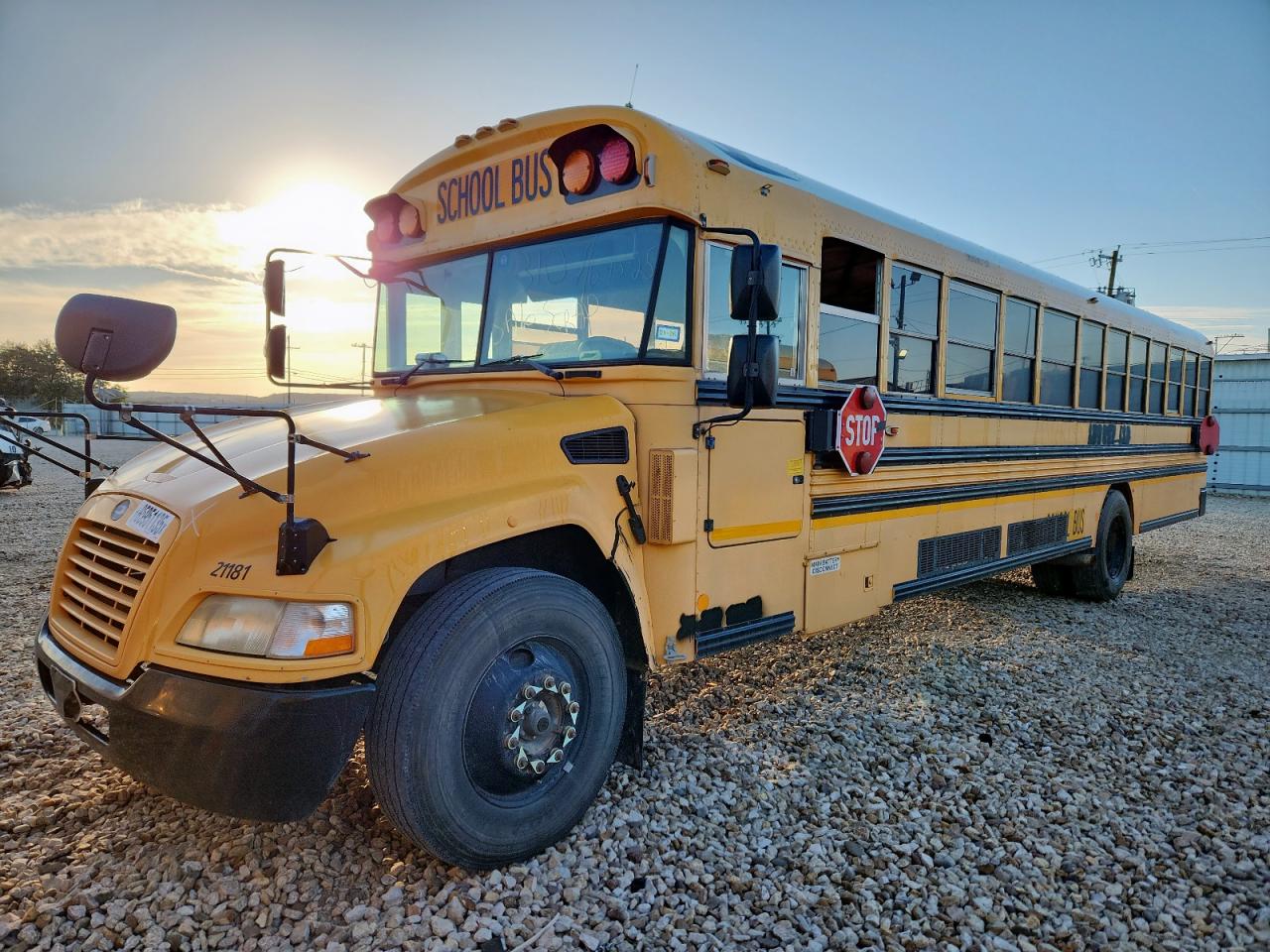 Lot #3286644297 2012 BLUE BIRD SCHOOL BUS