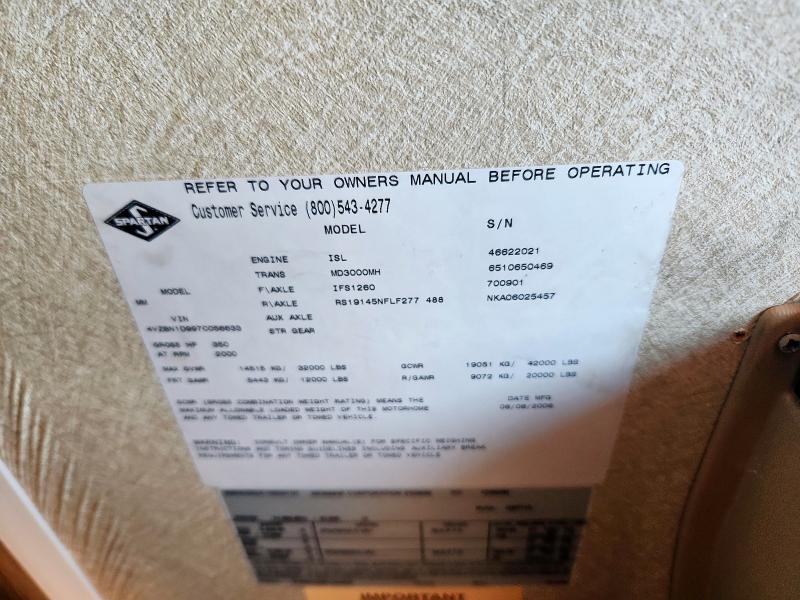 2007 KOUNTRY STAR MOTORHOME #3285734693