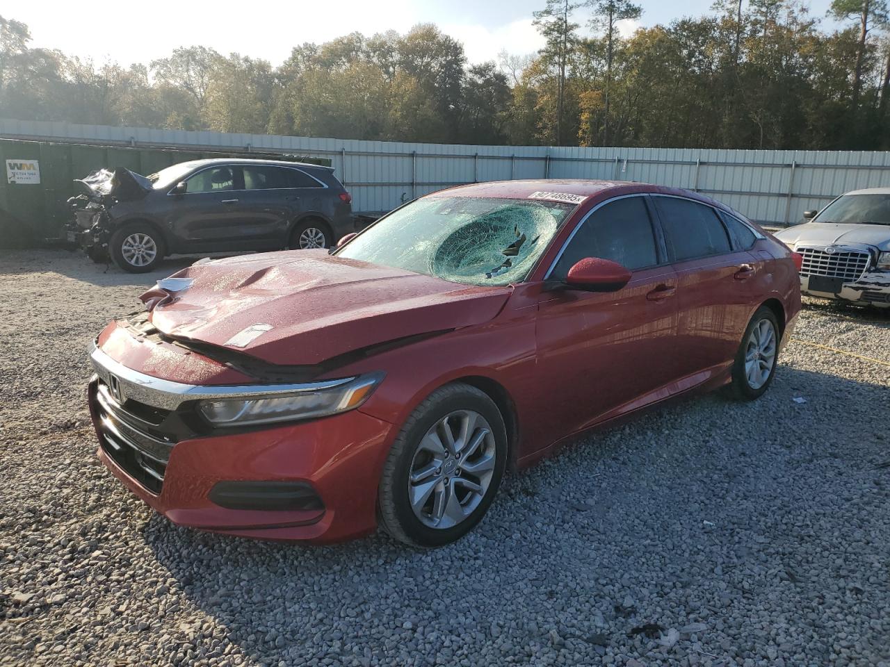 Lot #3302916071 2019 HONDA ACCORD LX