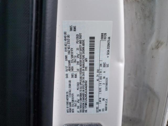 2018 FORD ESCAPE TIT #3304111487