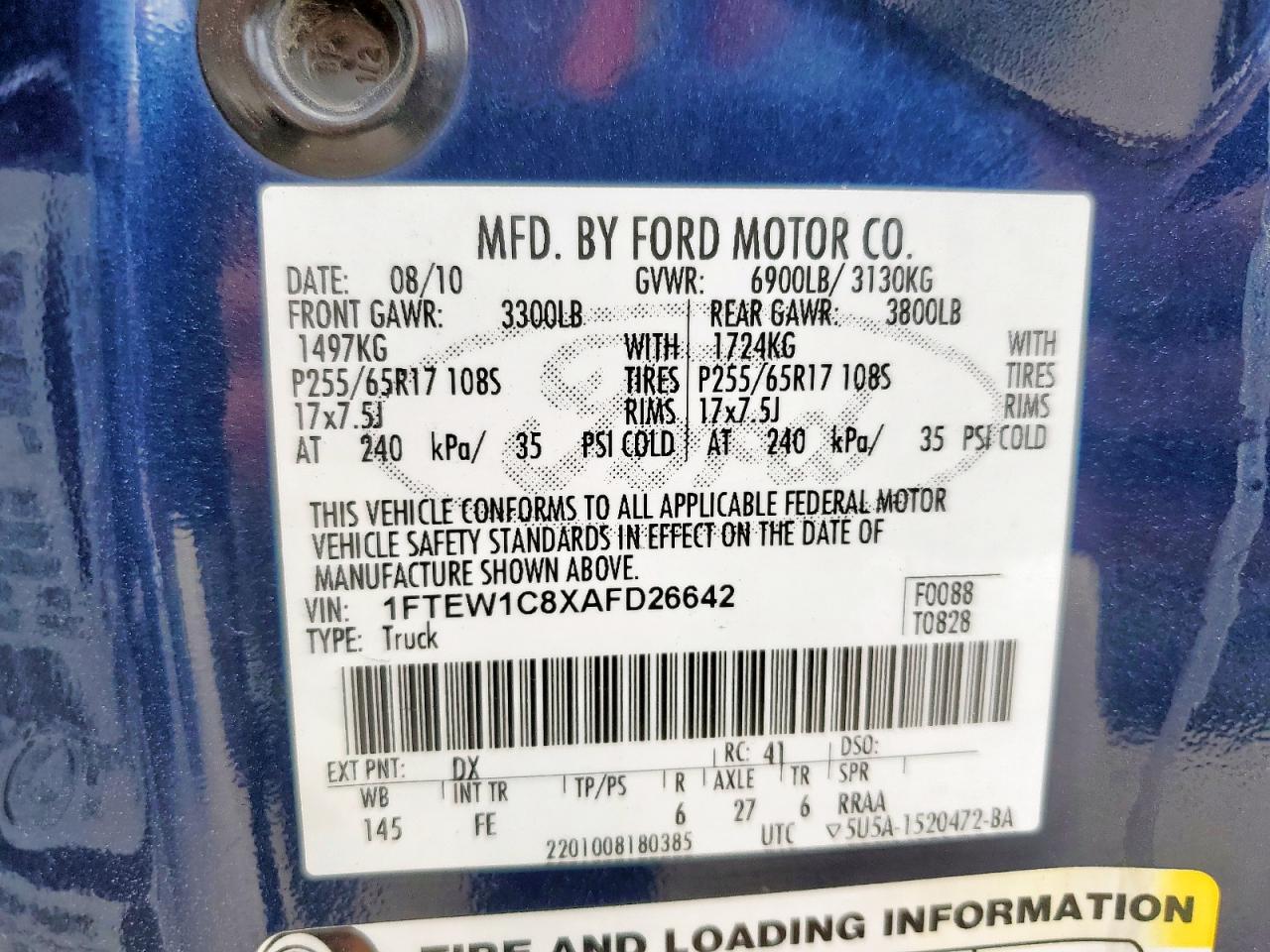 FORD F-150 SUPERCREW