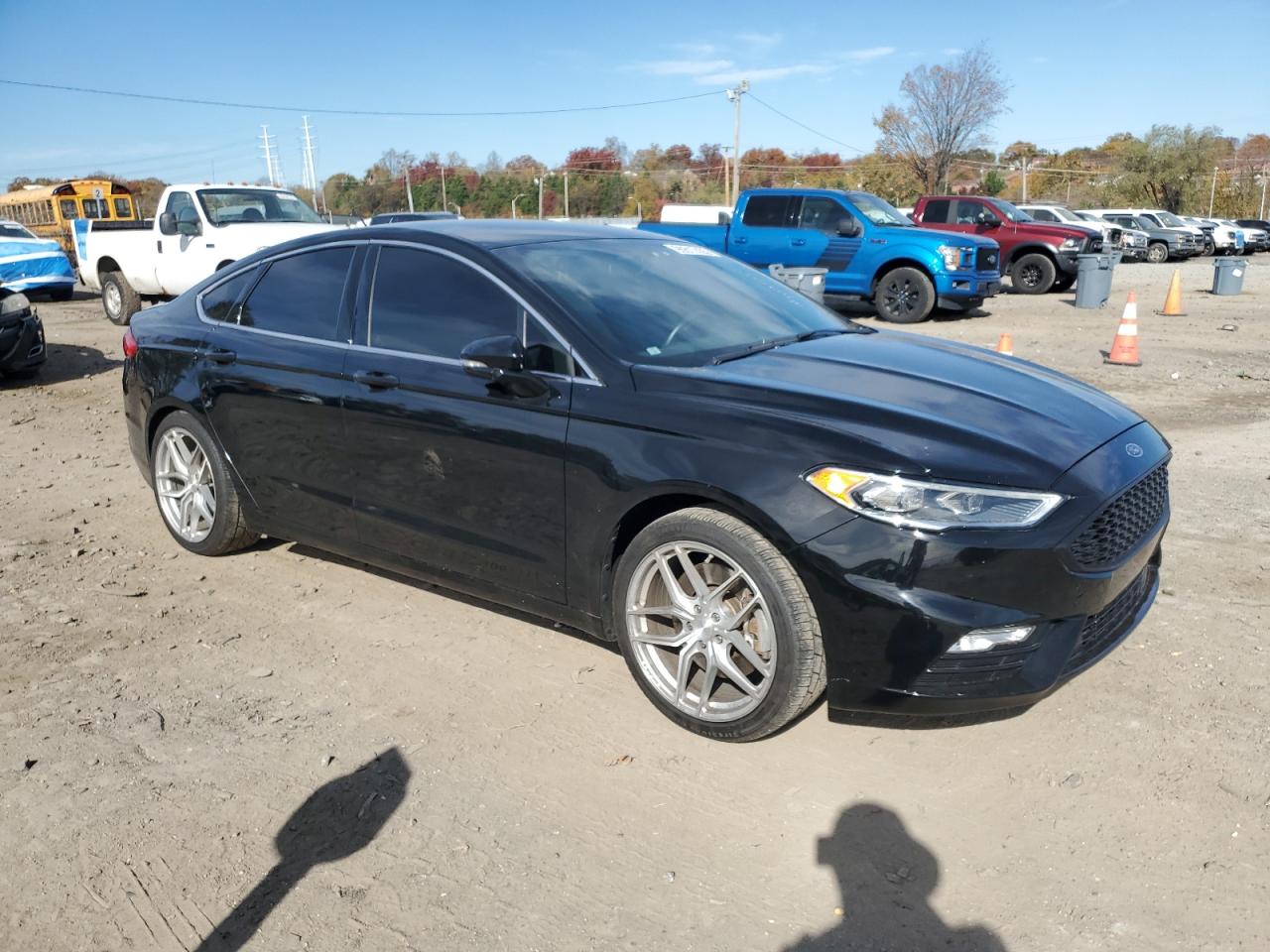Lot #3301856985 2017 FORD FUSION SPO