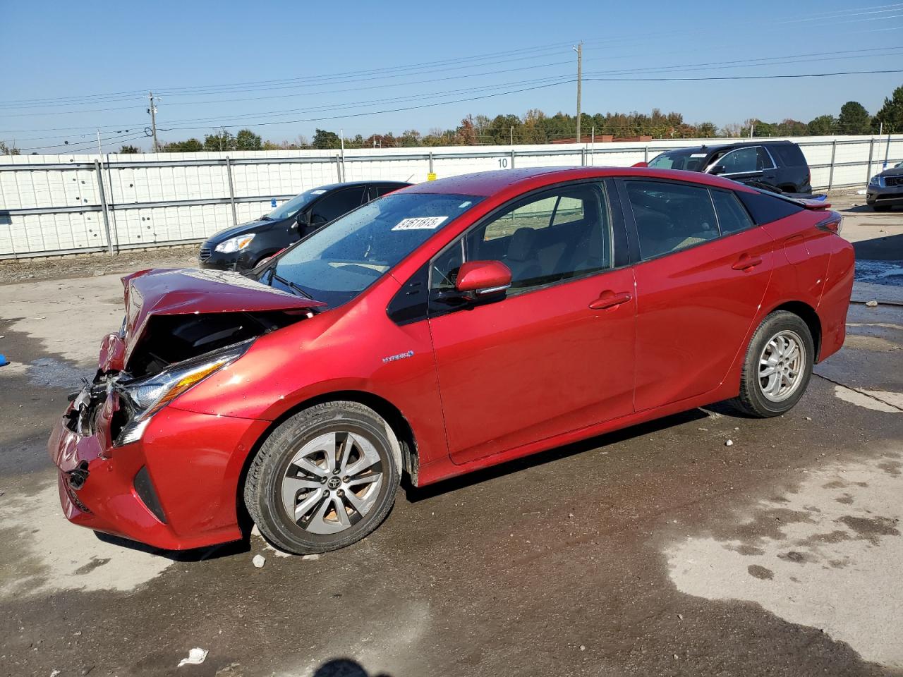 Lot #3297138525 2017 TOYOTA PRIUS