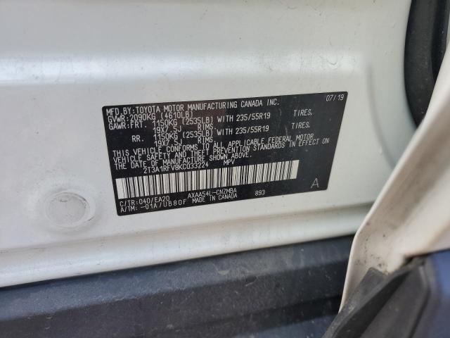 2019 TOYOTA RAV4 XLE P #3316716494