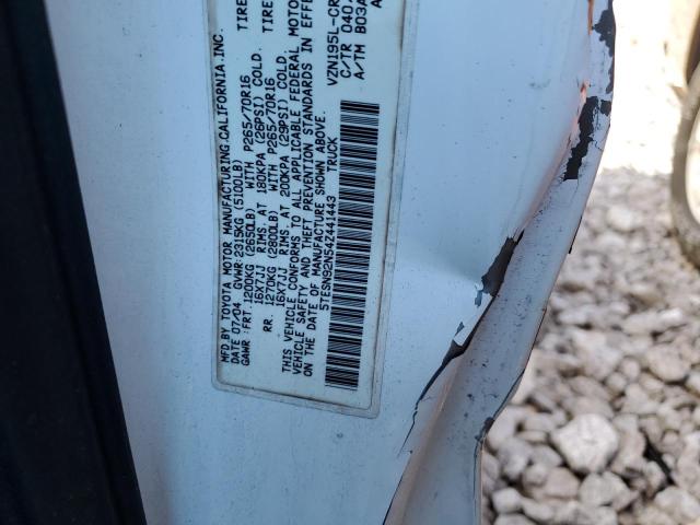 2004 TOYOTA TACOMA XTR #3298095144