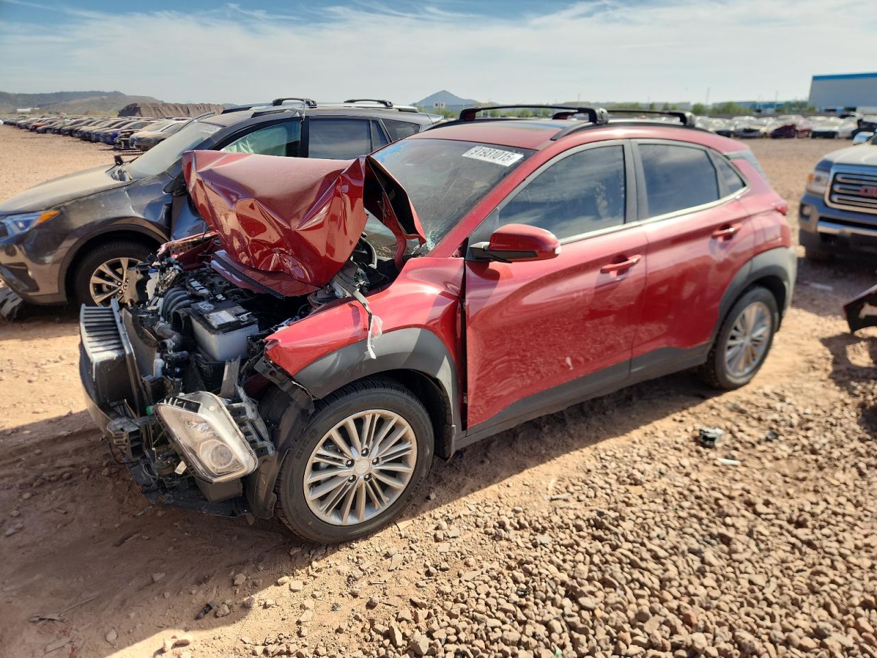 Lot #3302765402 2019 HYUNDAI KONA SEL