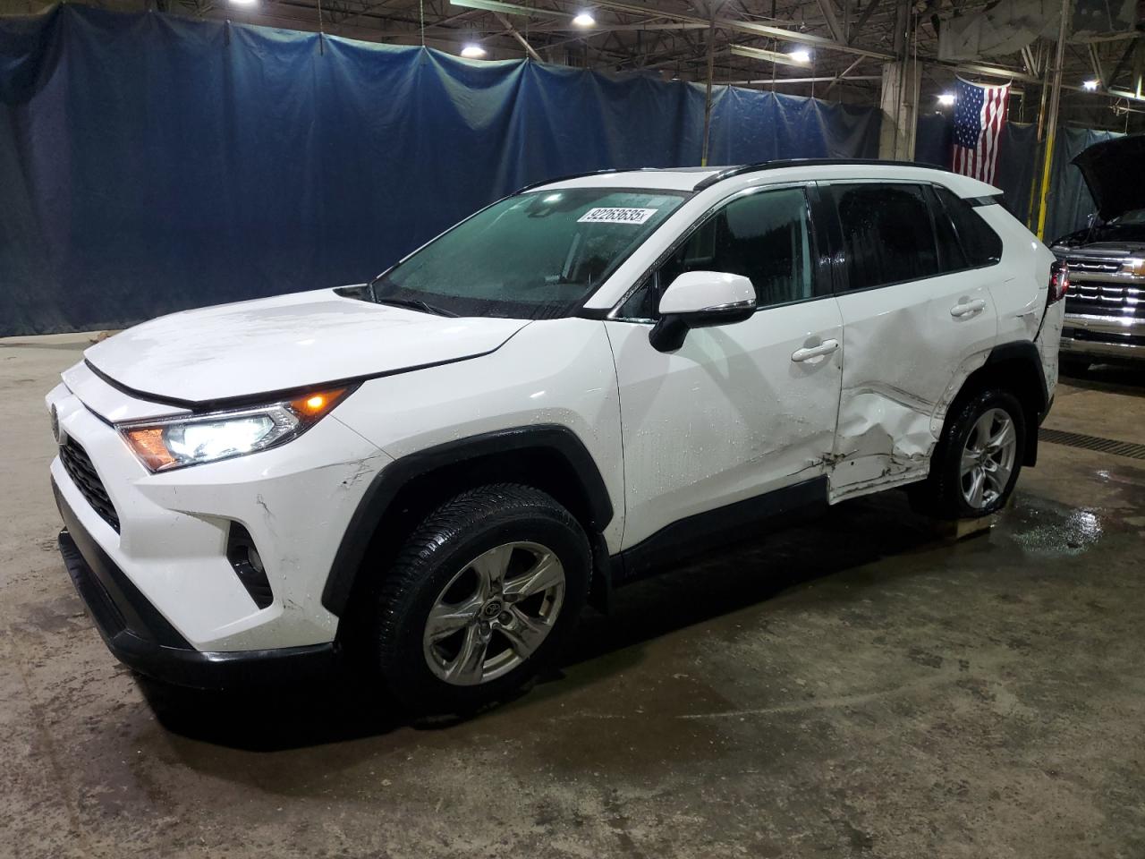 Lot #3298059129 2021 TOYOTA RAV4 XLE