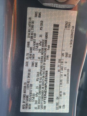 2023 FORD RANGER XL #3291477921