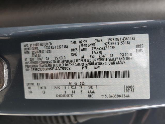 2023 FORD ESCAPE ACT #3311581827