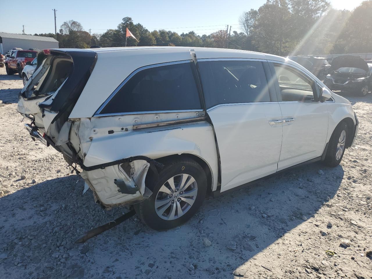 Lot #3317768084 2016 HONDA ODYSSEY SE