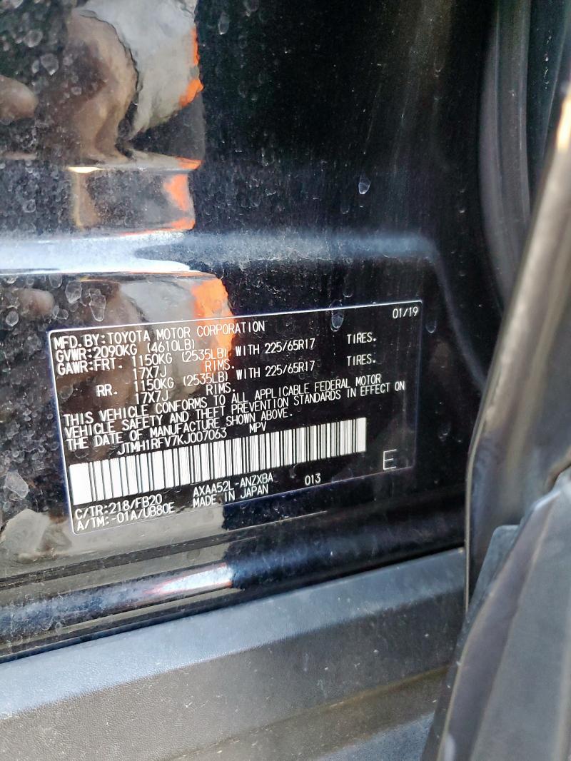 2019 TOYOTA RAV4 LE #3286541161