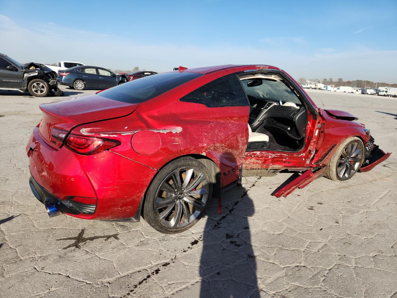 Lot #3301775372 2021 INFINITI Q60 RED SP