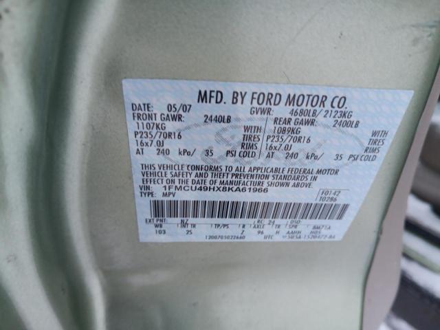 2008 FORD ESCAPE HEV #3294809753