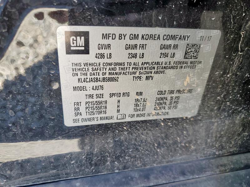 2018 BUICK ENCORE PRE #3278609929