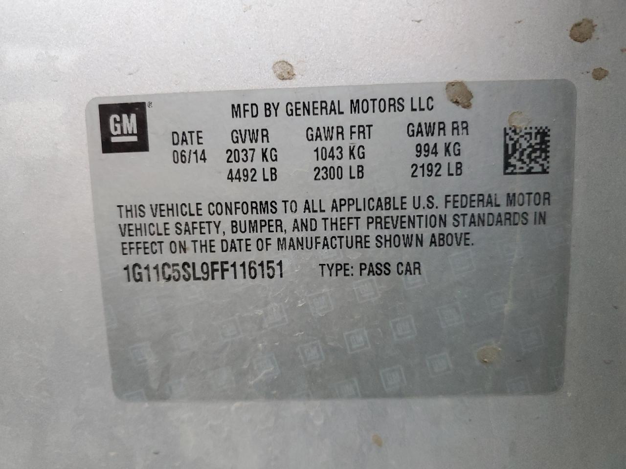 CHEVROLET MALIBU 1LT