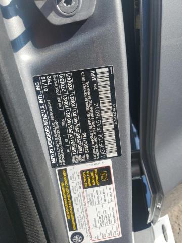 2015 MERCEDES-BENZ GL 550 4MA #3291163989