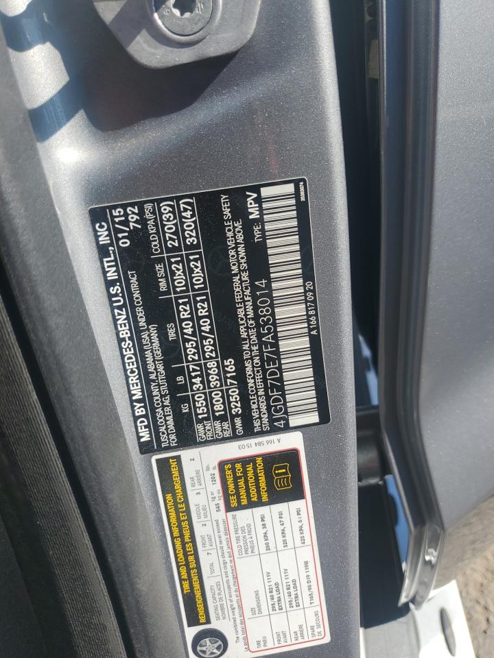 MERCEDES-BENZ GL-CLASS 550 4MATIC