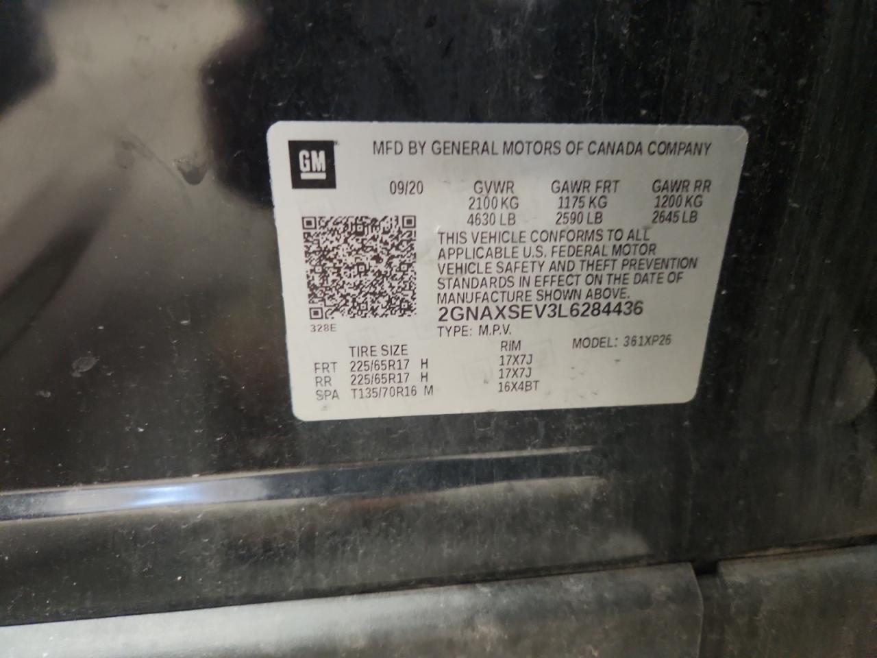 CHEVROLET EQUINOX LS