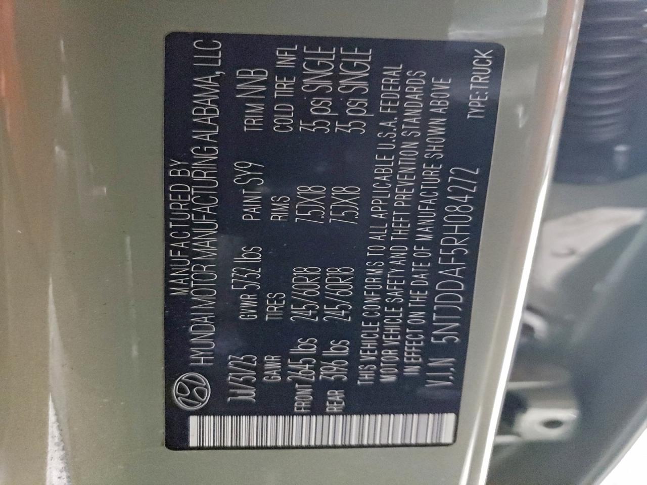 HYUNDAI SANTA CRUZ XRT