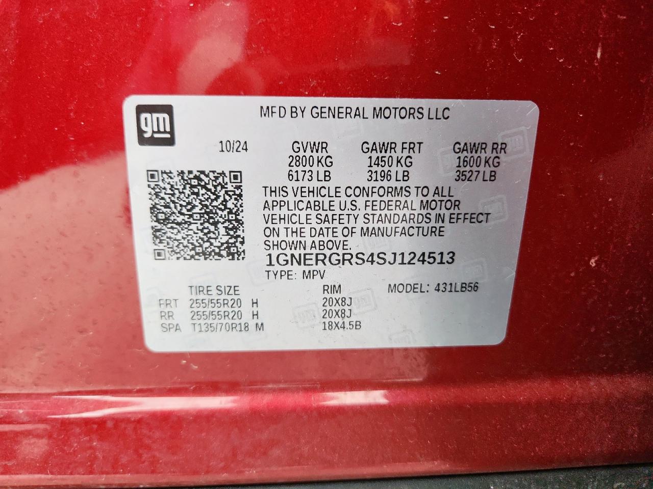 CHEVROLET TRAVERSE LT