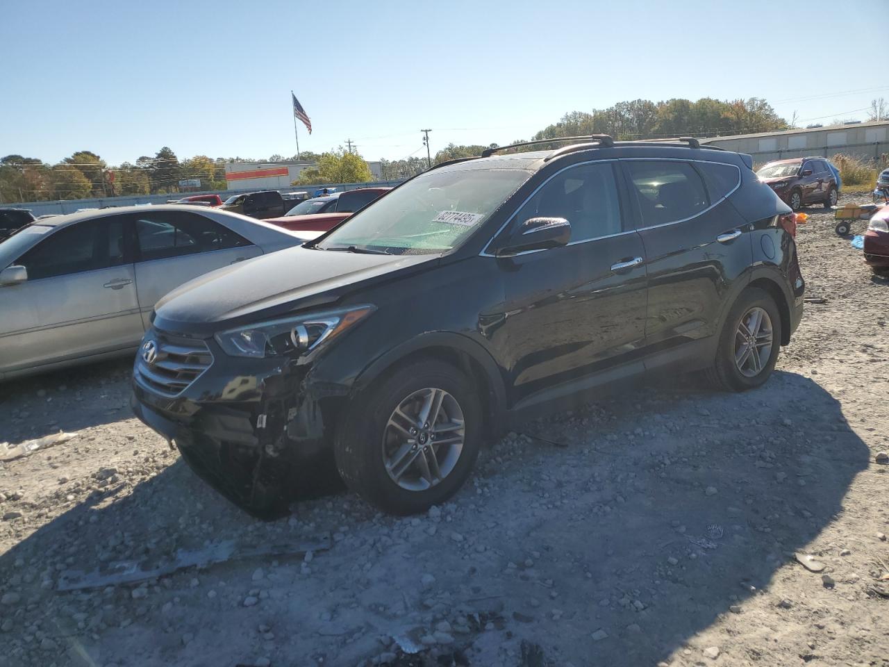 Lot #3301826331 2018 HYUNDAI SANTA FE S