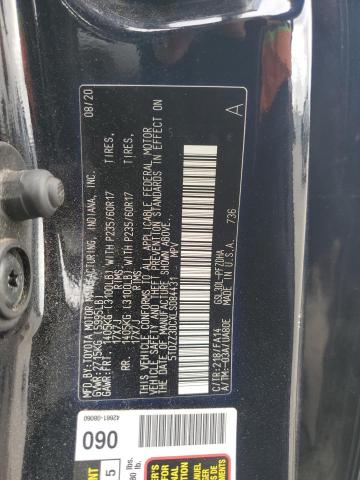 2020 TOYOTA SIENNA L #3296912819