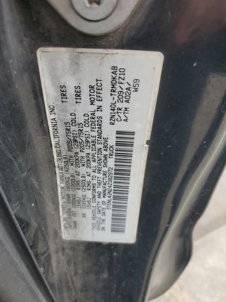 Lot #3318027373 2004 TOYOTA TACOMA