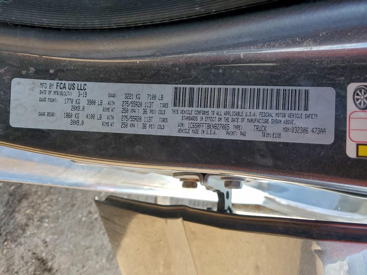 RAM 1500 BIG HORN/LONE STAR