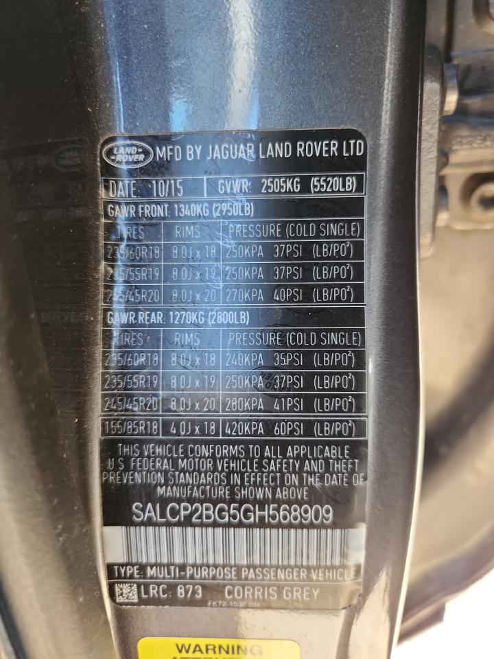 LAND ROVER DISCOVERY SE