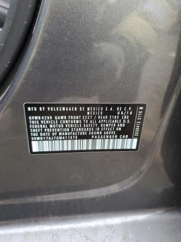 2016 VOLKSWAGEN JETTA SPOR #3292379290