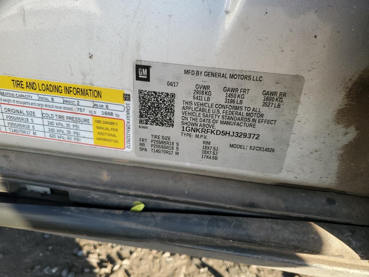 CHEVROLET TRAVERSE LS