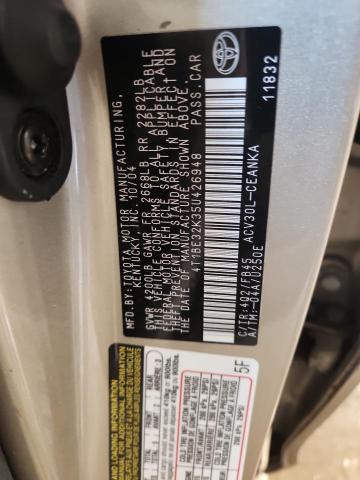 2005 TOYOTA CAMRY LE #3297186878