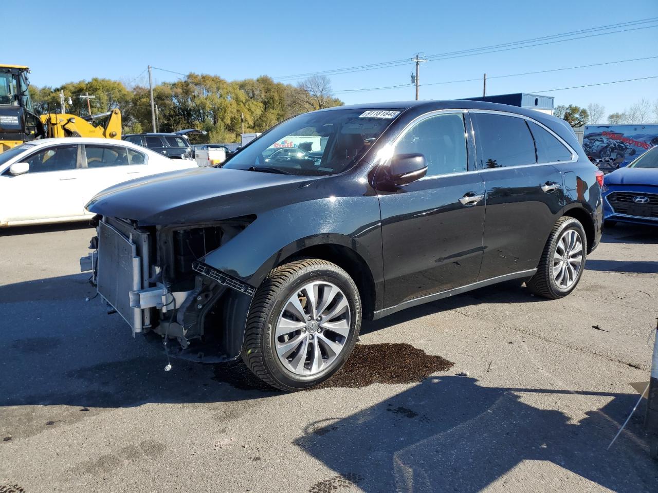Lot #3283989856 2015 ACURA MDX TECHNO