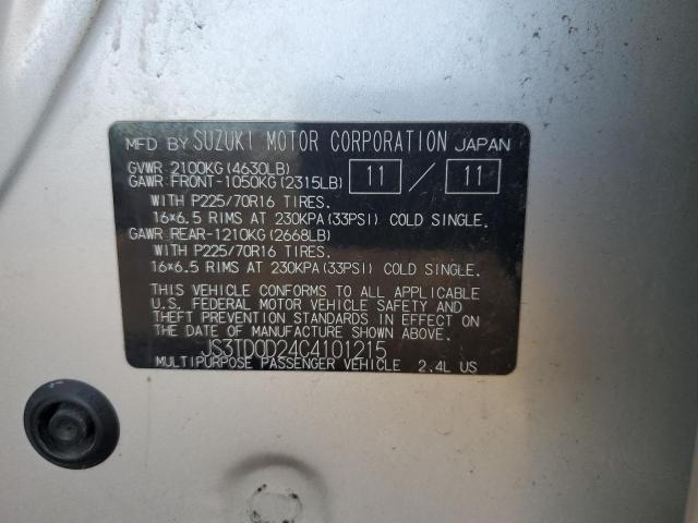 2012 SUZUKI GRAND VITA #3302840927