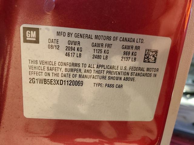 2013 CHEVROLET IMPALA LT #3292468680