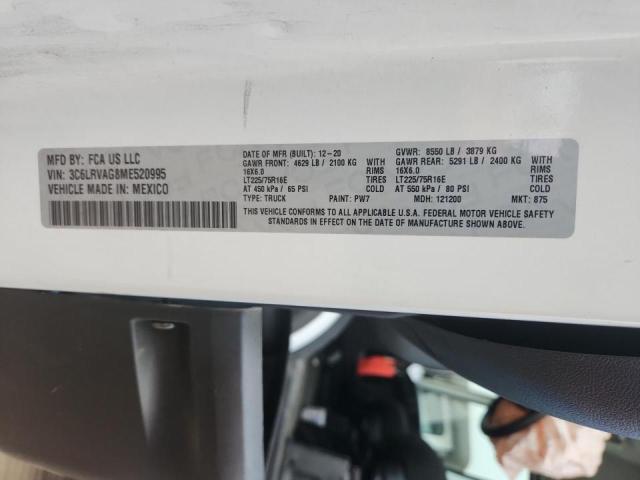 2021 RAM PROMASTER #3298228036