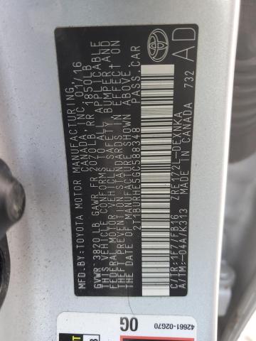 2016 TOYOTA COROLLA L #3301752339