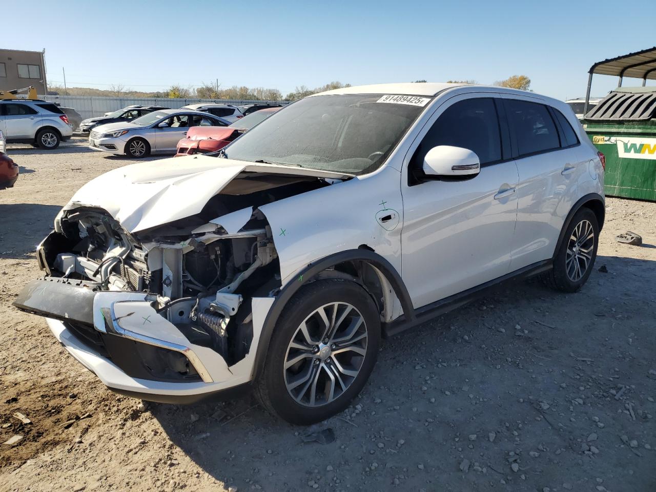 Lot #3284403728 2017 MITSUBISHI OUTLANDER