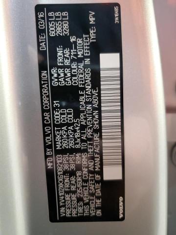 2016 VOLVO XC90 T5 - YV4102XKXG1082103