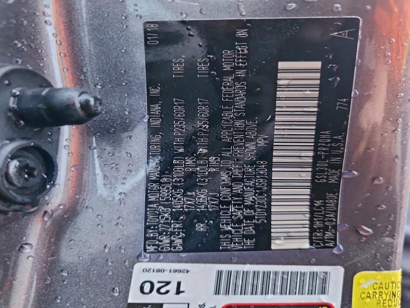 2018 TOYOTA SIENNA XLE #3302825891