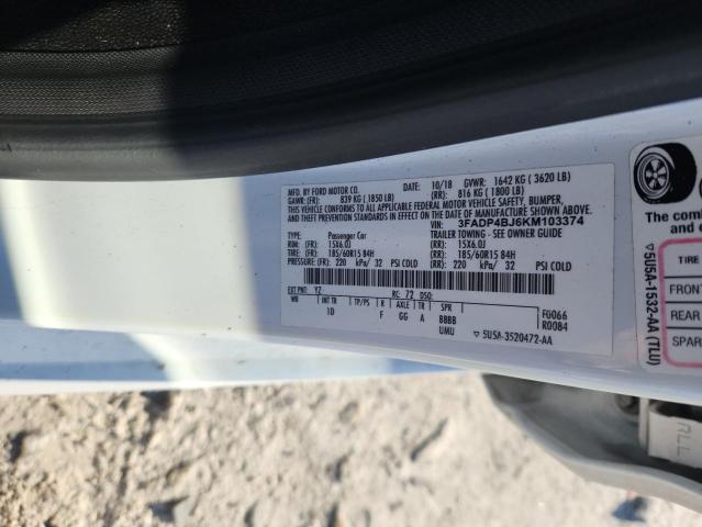 2019 FORD FIESTA SE #3296953836