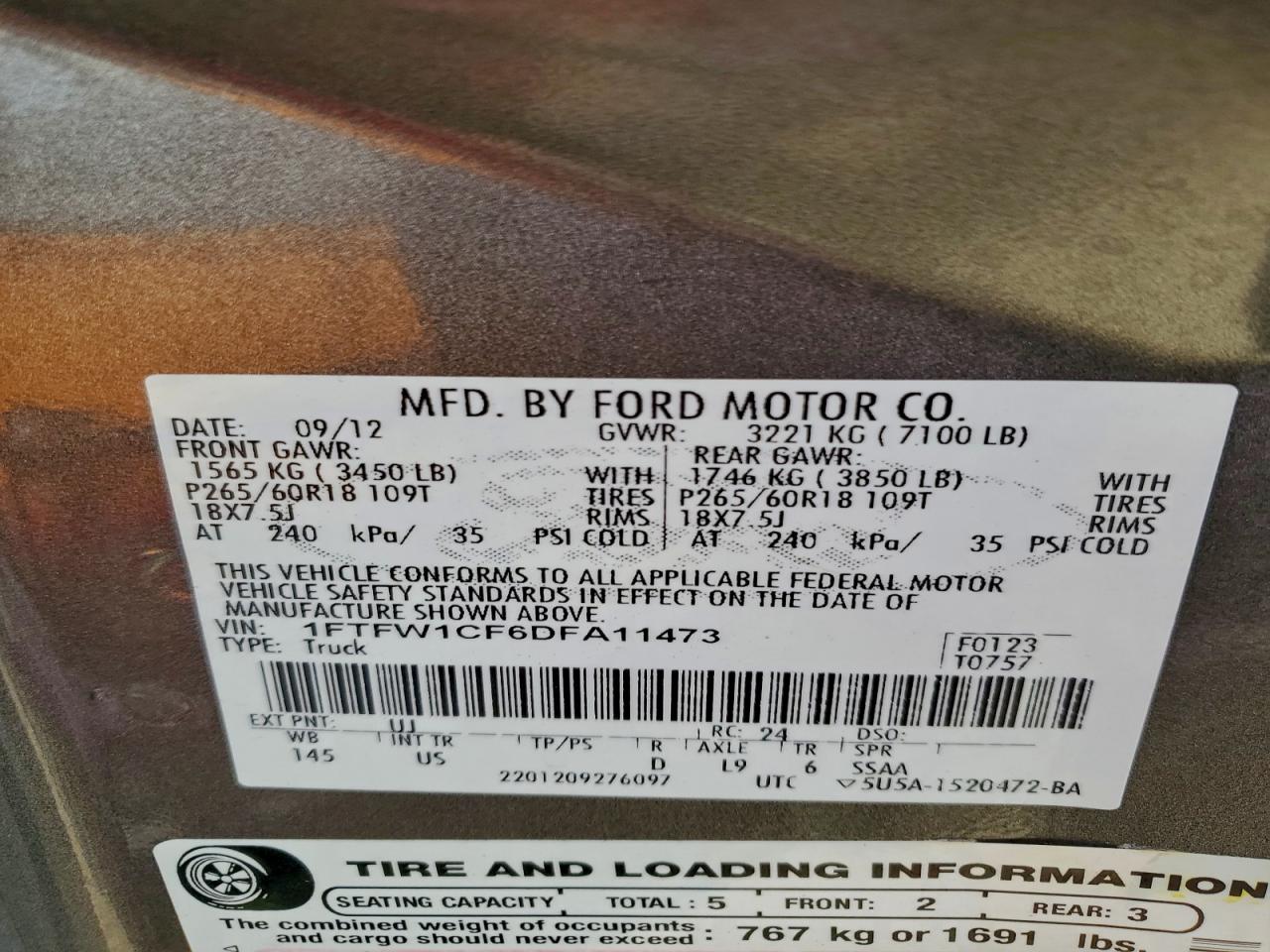 FORD F-150 SUPERCREW