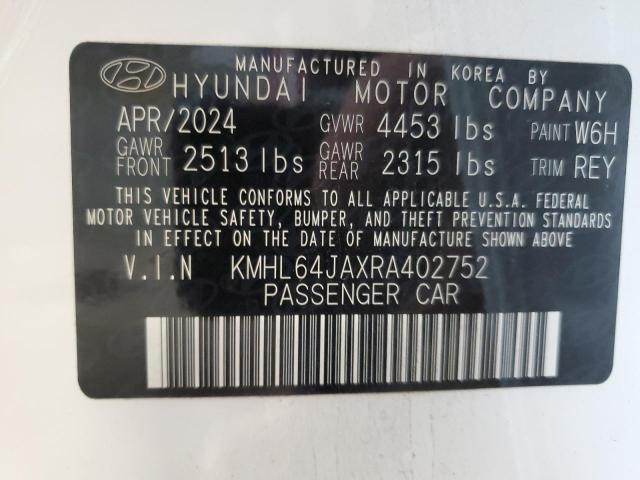 2024 HYUNDAI SONATA SEL #3308335073