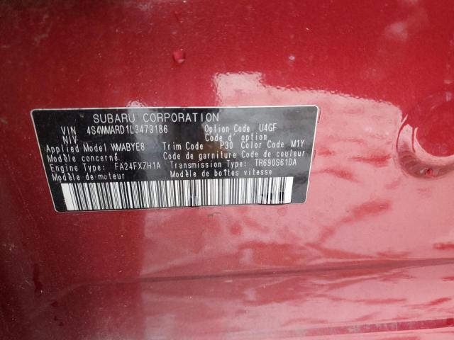 2020 SUBARU ASCENT TOU #3296326416