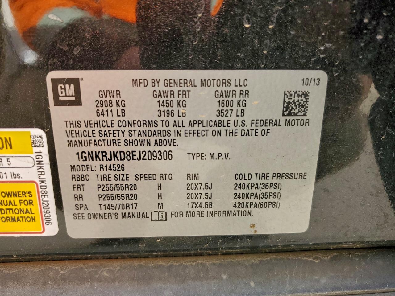 CHEVROLET TRAVERSE LTZ