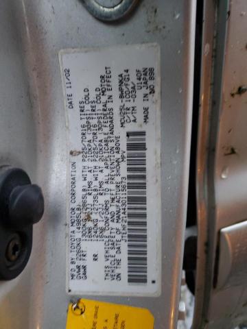 2003 TOYOTA HIGHLANDER #3293303443